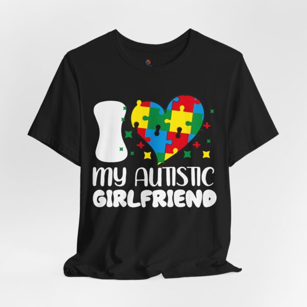 I (Heart) My Autistic Girlfriend | Valentine's Day Shirt | Gift for Him | Gift for Her
