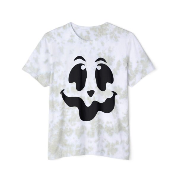 Halloween Silly Face | Halloween T-Shirt | Unisex Tie-Dyed Tee