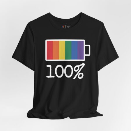 100% Gay T-shirt |  Gay Rights Tee | Human Rights T-shirt | Social Awareness Tee