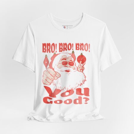 Santa Christmas T-Shirt | Funny Christmas Tee | Holiday Shirt