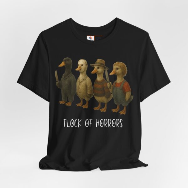 Halloween Shirt | Flock of Horrors | Scary Duck Shirts