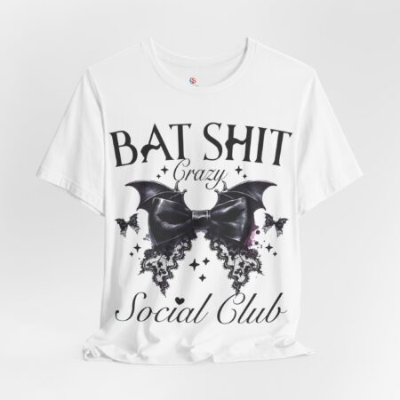 Halloween Bat Shit Crazy Social Club Shirt