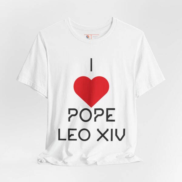 10395939601251859455_2048.jpeg I Love Pope Leo XIV T-shirt | Catholic Pope Shirt | Papal Church T-shirt