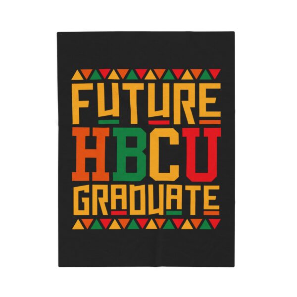 Future HCBU Velveteen Plush Blanket | Black History Month