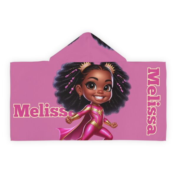 Kid's Hooded Bath Towel | Kid's Hooded Beach Towel | Kid's Hooded Towel Robe | Superhero Theme, Personalized