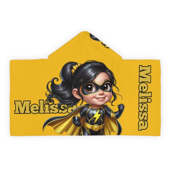 Kid's Hooded Bath Towel | Kid's Hooded Beach Towel | Kid's Hooded Towel Robe | Superhero Theme, Personalized
