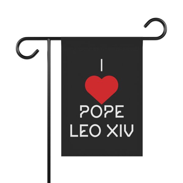 14638773198188601639_2048.jpeg I Love Pope Leo XIV Garden Flag | Summer Decor | Yard Decor