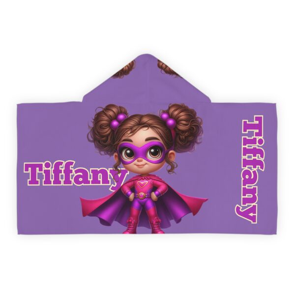 Kid's Hooded Bath Towel | Kid's Hooded Beach Towel | Kid's Hooded Towel Robe | Superhero Theme, Personalized