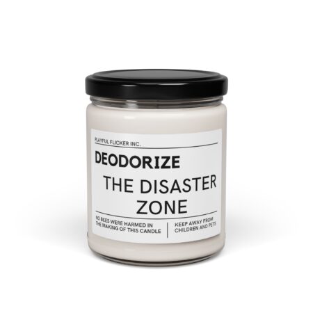 Deodorize The Disaster Zone, Scented Candle