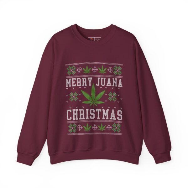 Merry Juana Christmas Sweater | Ugly Christmas Sweater |  Sweater Weather | Funny Christmas Sweater