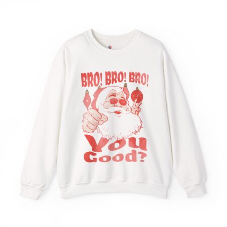 Santa Christmas Sweater and Shirt | Bro Santa Sweater and T-shirt | Funny Christmas Sweater