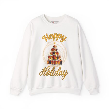 Christmas Sweatshirt | Hoppy Holiday | Funny Christmas Sweatshirt | Beer Lovers Christmas Sweatshirt | Holiday Sweatshirt