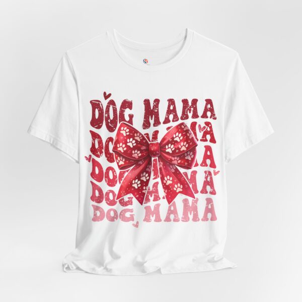 Dog Mama Valentines Bow Shirt | Valentine's Day Shirt
