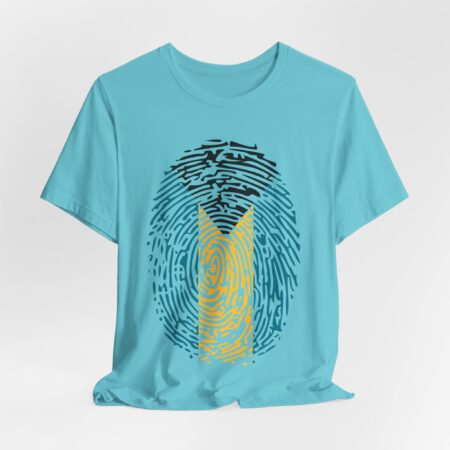 Bahamian Flag Print, T-shirt