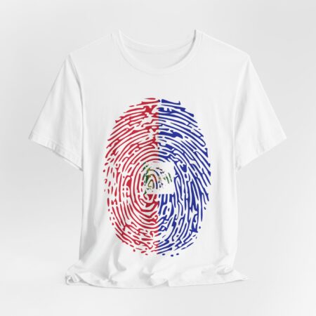 Haitian Flag Print T-shirt