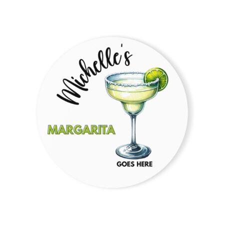 Personalized Cork Coaster Set |  Customizable Kitchen Decor | Unique Hostess Gift | Birthday, Cinco De Mayo, Graduation, Holiday Party Decor