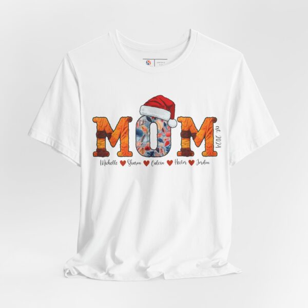 Mom Christmas Shirt | Faux Knitted Style Shirt | Grandkids Shirt