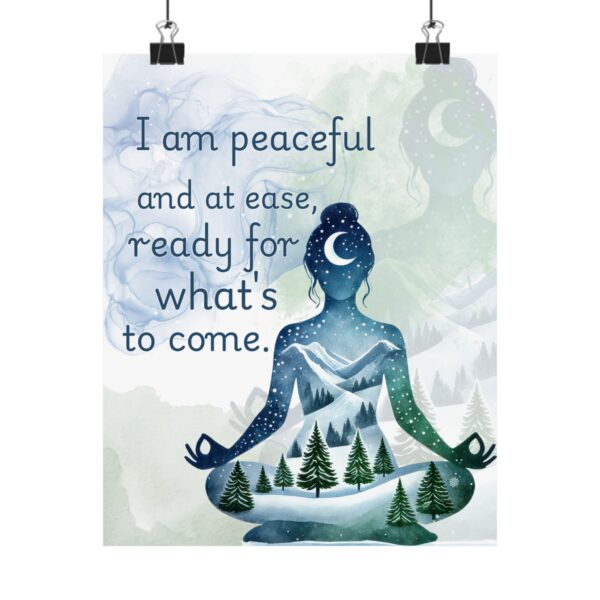 Affirmation and Motivational Poster