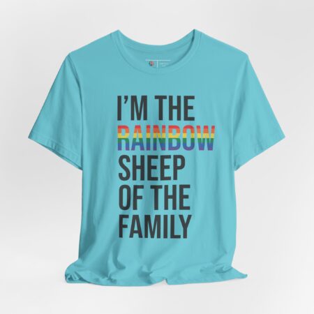 Rainbow Sheep | Gay Rights Tee | Human Rights T-shirt | Social Awareness Tee
