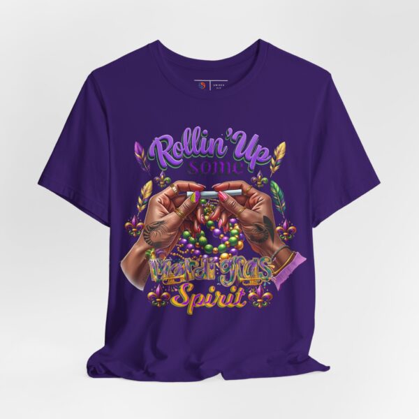 6434687159969210201_2048.jpeg Mardi Gras Shirt | Rollin Up Some Mardi Gras | New Orleans Shirt