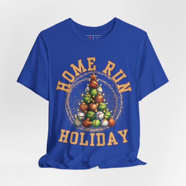 Christmas T-Shirt | Home Run Holiday Shirt | Funny Baseball Christmas Tee | Baseball Fan Christmas Shirt | Holiday Shirt