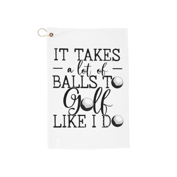 Father's Day Gifts, Golf Towel | Funny Golf Towels | Perfect for Golf Lovers | Humorous Gift for Dad | Golf Humor Towel