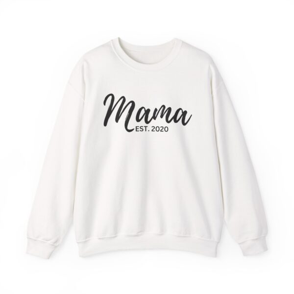 Personalized Mama Sweatshirt with Kids Names Infinity Sleeve | Est Date Mom Sweatshirt | Gift for Mom