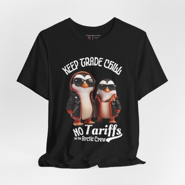 8855187500226373023_2048.jpeg Penguin Tariffs T-shirt |  Anti-Tariffs Tee | Penguins Resist, Penguins Against Trump Shirt | Heard Island Shirt