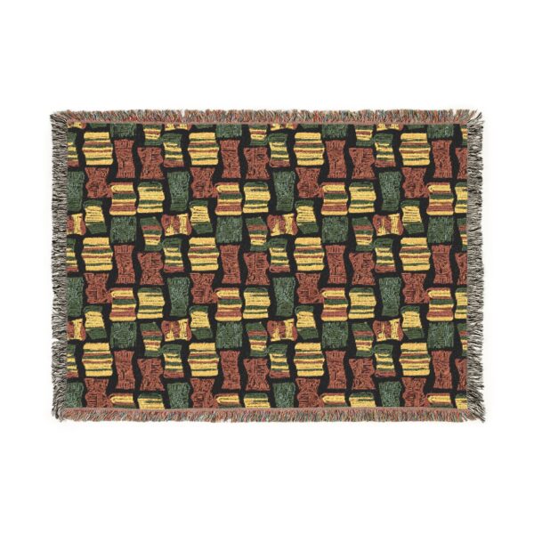 African American Heritage Woven Blanket | Black History Month Woven Blanket | Black History Month Decorations, African Print