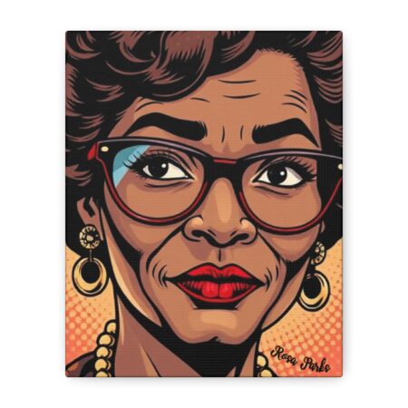Rosa Parks, Black History Month Decor | Black History Month Art | African American Art | Rosa Parks Pop Art Wall Art, Canvas