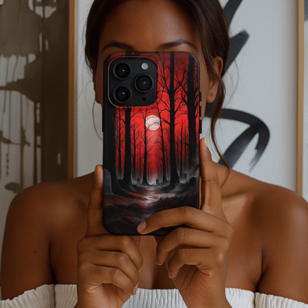 Goth Phone Case | Spooky Halloween Phone Case | Dark Aesthetic, Horror Phone Case | iPhone, Samsung, Google Phone Case