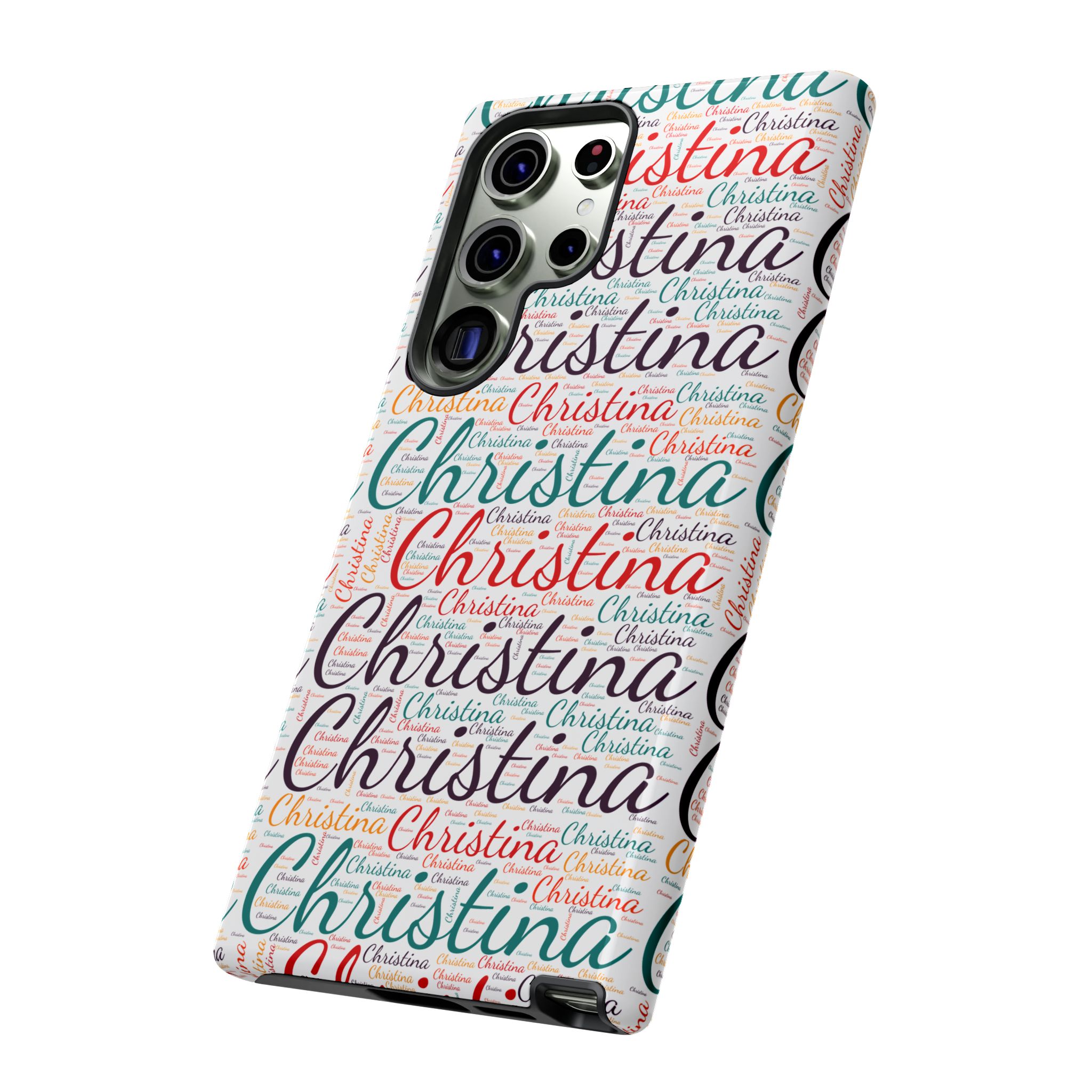 Personalized Script Name Design, Multi-Color : Tough Phone Case - Image 50