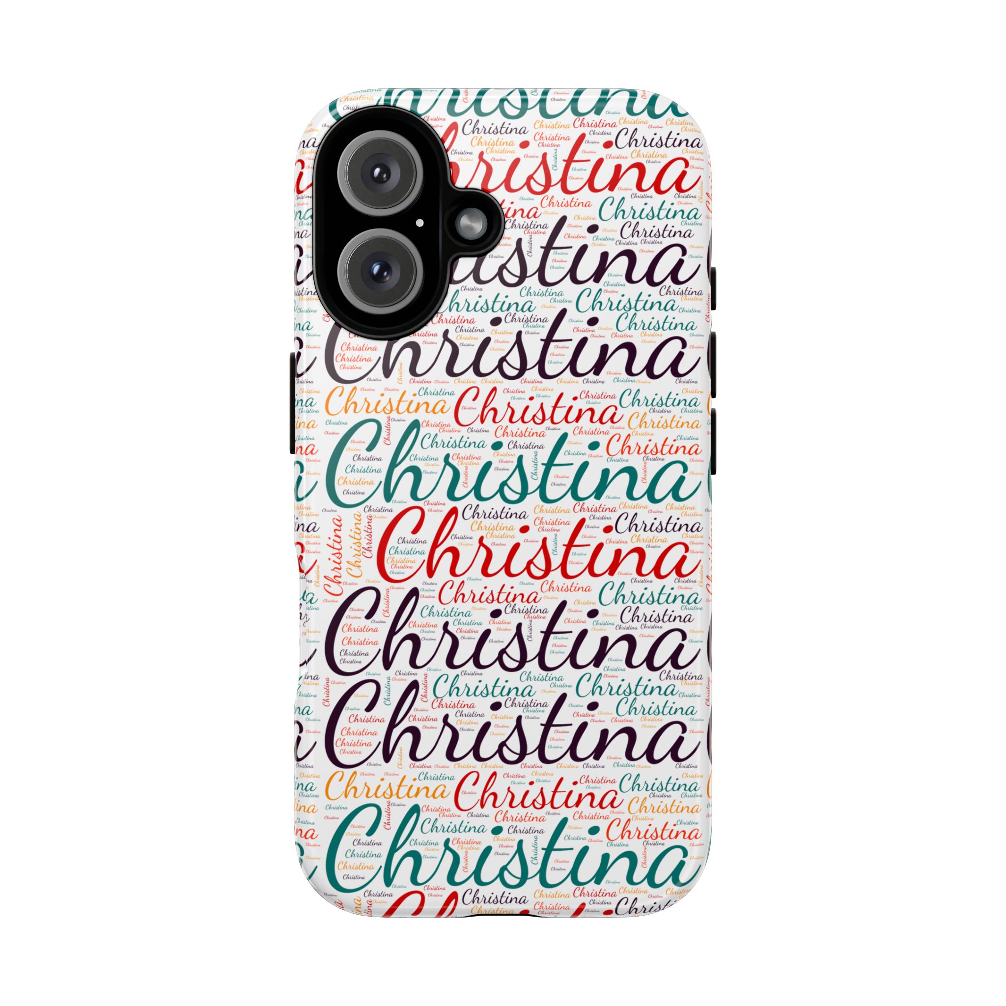 Personalized Script Name Design, Multi-Color : Tough Phone Case - Image 121