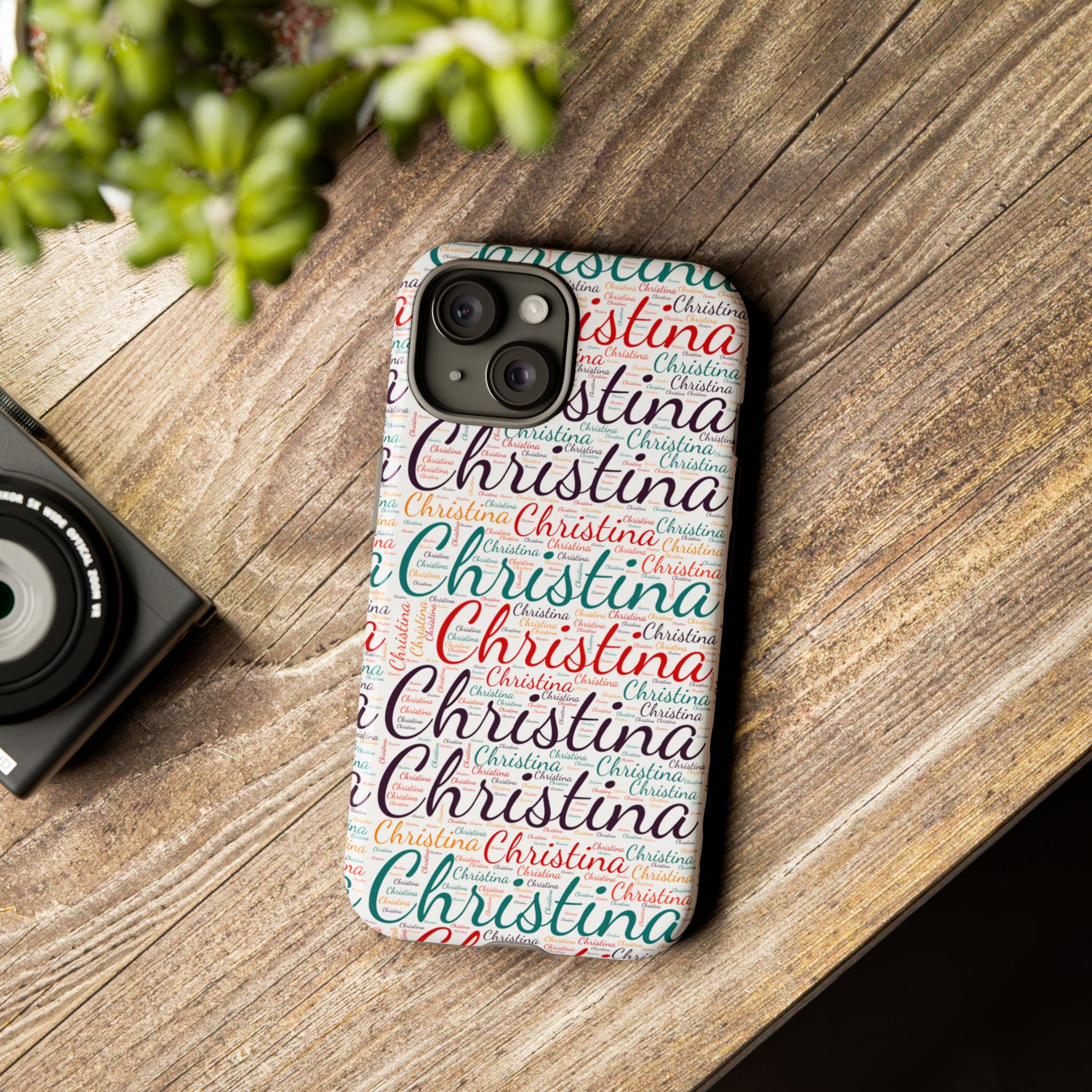 Personalized Script Name Design, Multi-Color : Tough Phone Case - Image 59