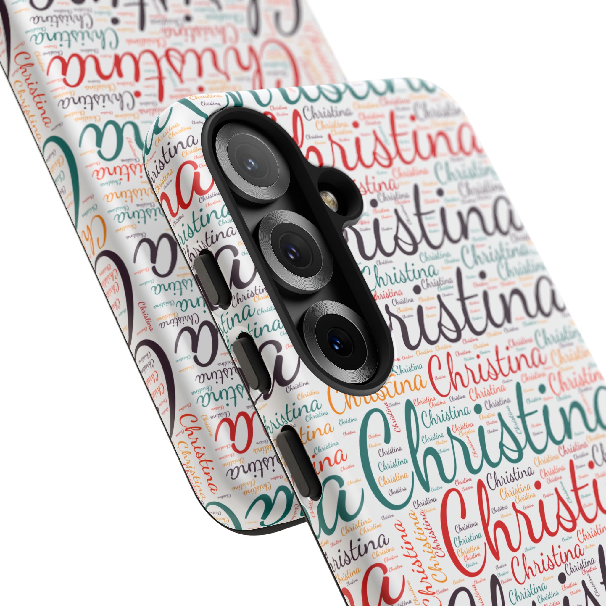 Personalized Script Name Design, Multi-Color : Tough Phone Case - Image 176