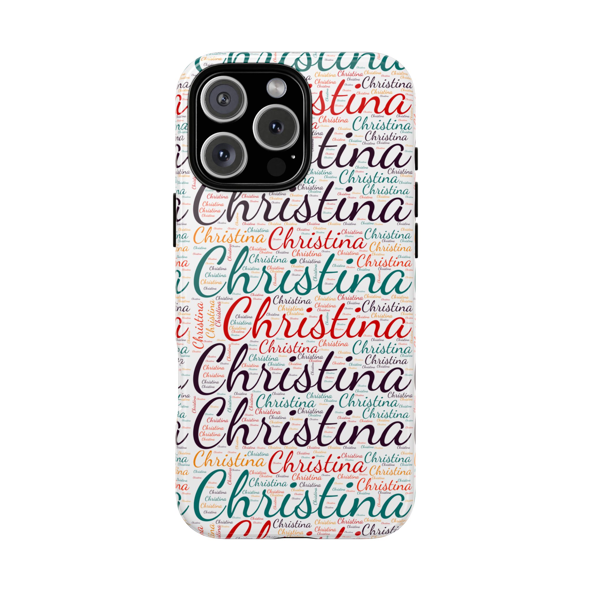 Personalized Script Name Design, Multi-Color : Tough Phone Case - Image 145
