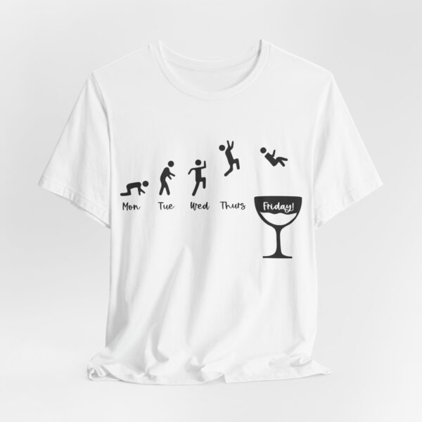 Monday Tuesday Thursday Friday Wine Drinking T-Shirt