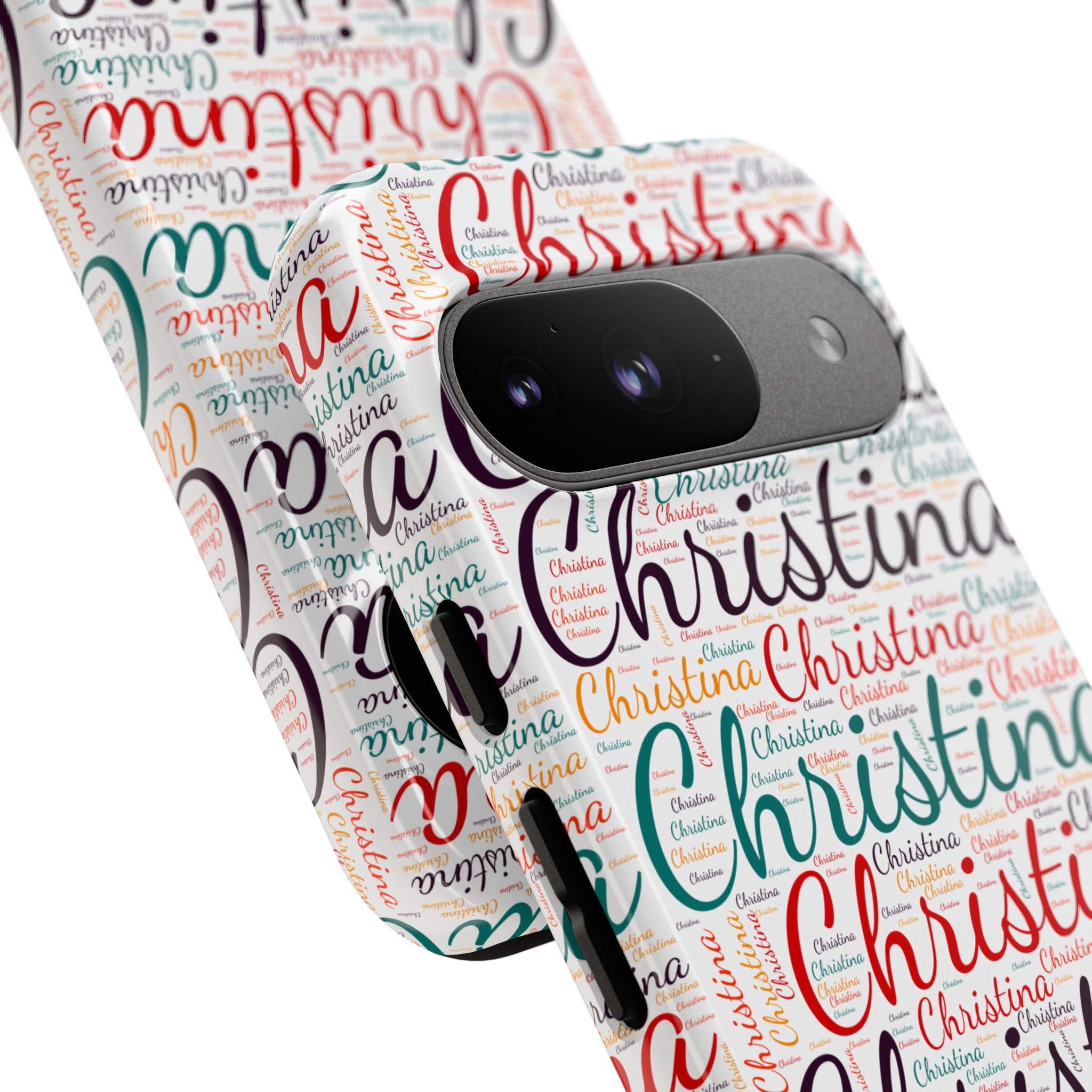 Personalized Script Name Design, Multi-Color : Tough Phone Case - Image 154