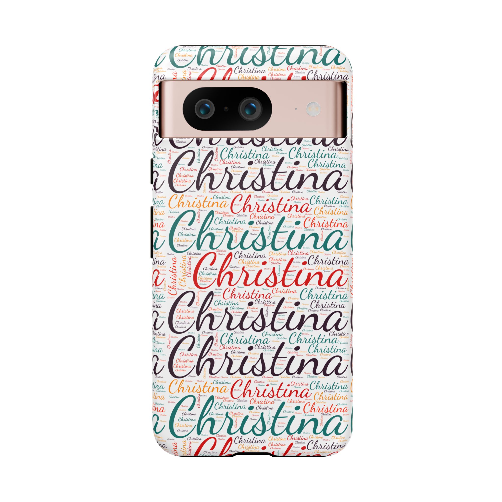 Personalized Script Name Design, Multi-Color : Tough Phone Case - Image 117