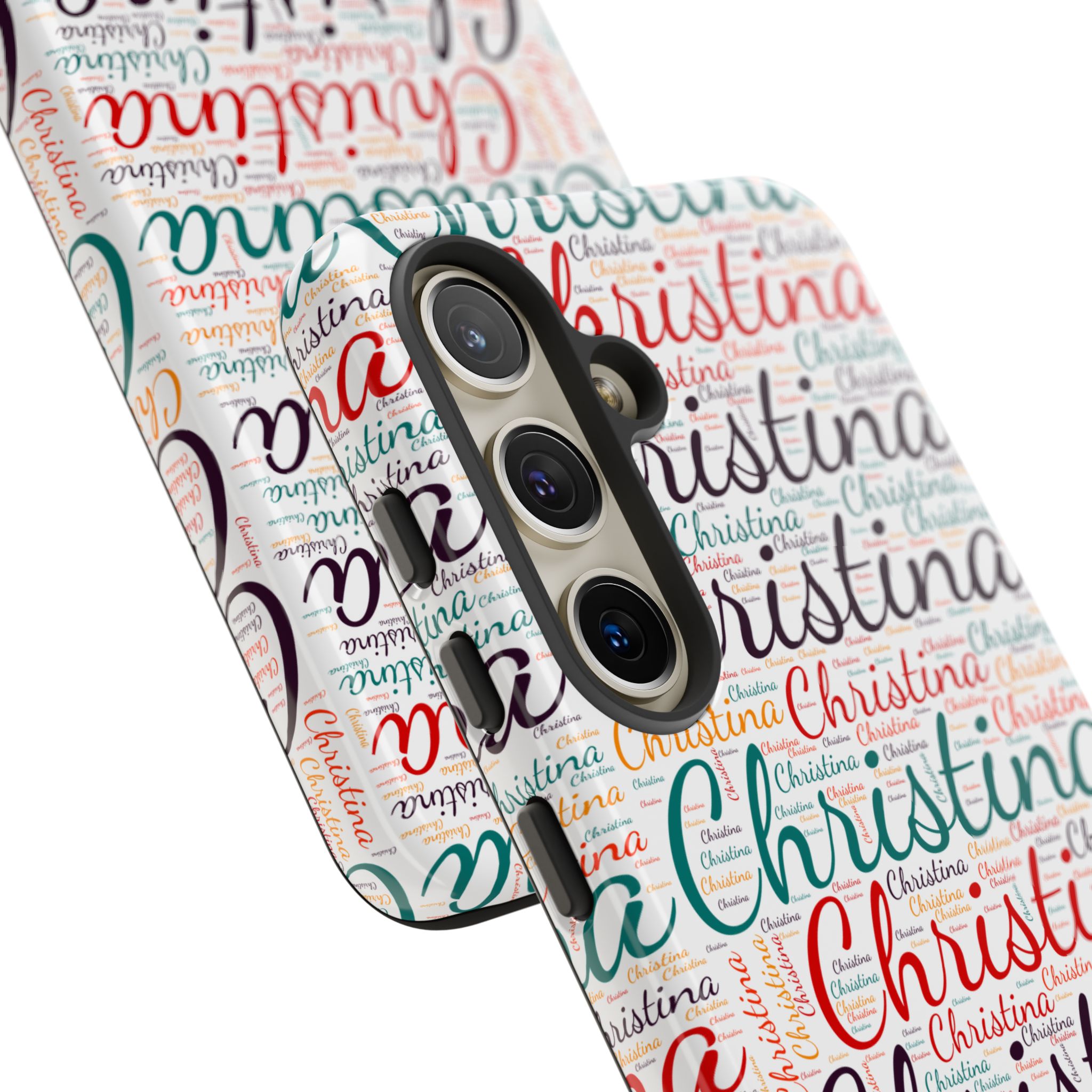 Personalized Script Name Design, Multi-Color : Tough Phone Case - Image 82
