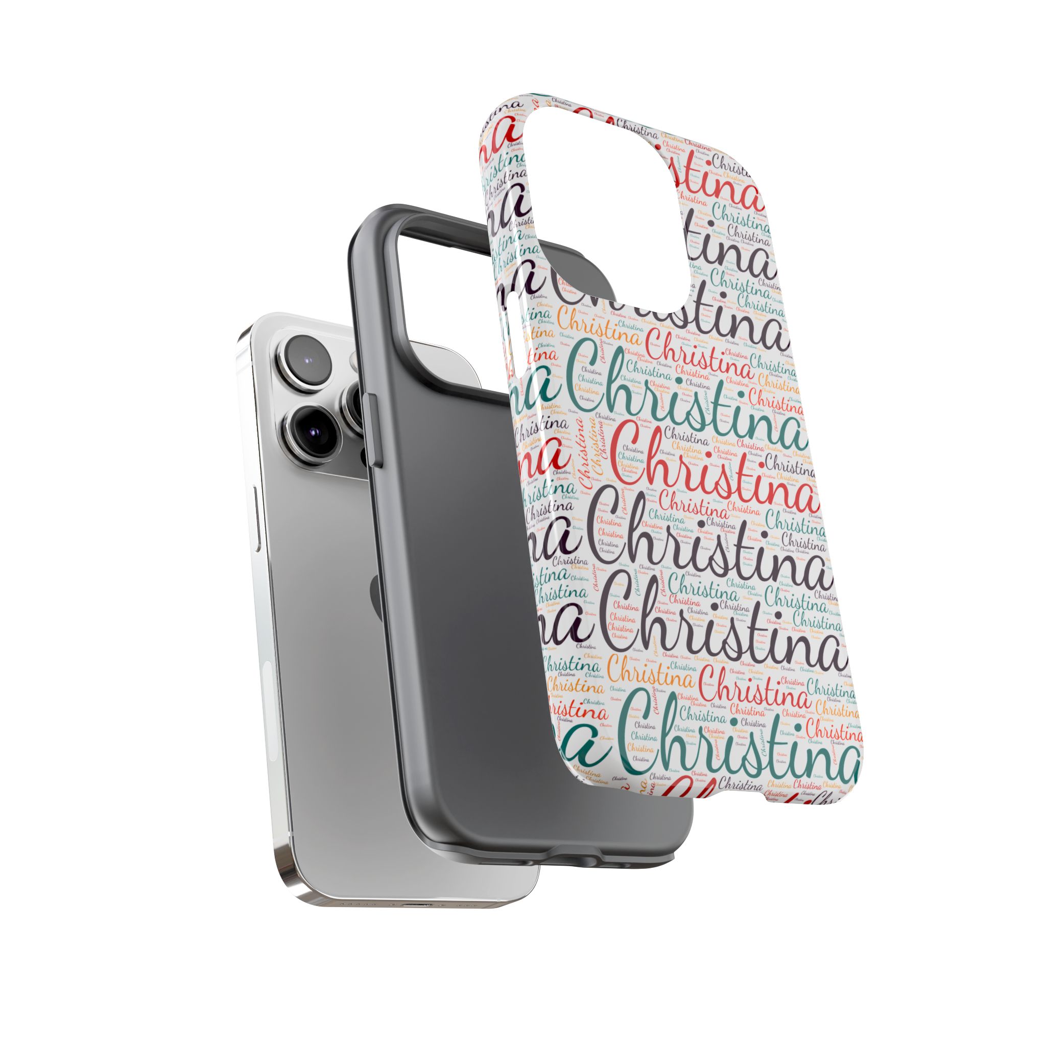 Personalized Script Name Design, Multi-Color : Tough Phone Case - Image 11