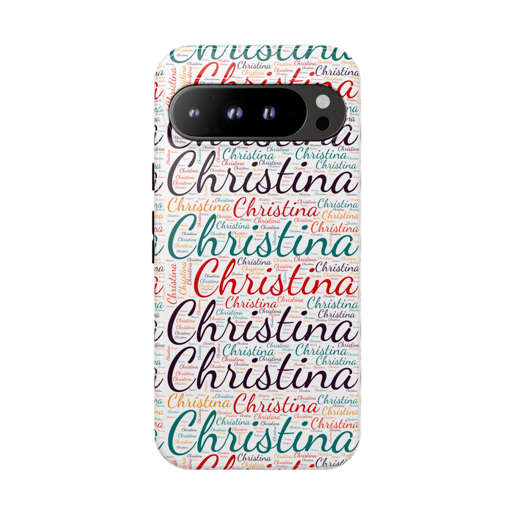 Personalized Script Name Design, Multi-Color : Tough Phone Case - Image 165