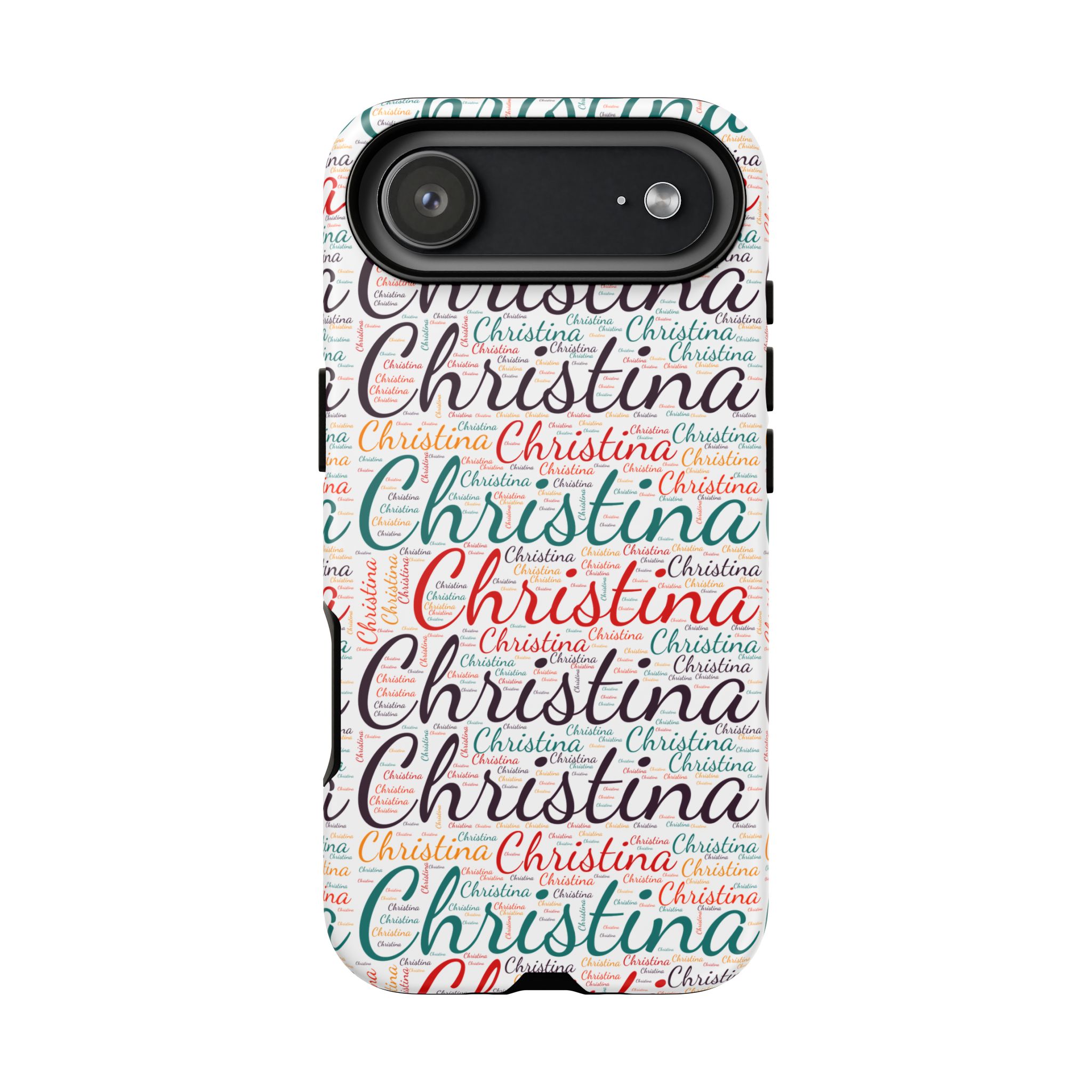 Personalized Script Name Design, Multi-Color : Tough Phone Case - Image 198