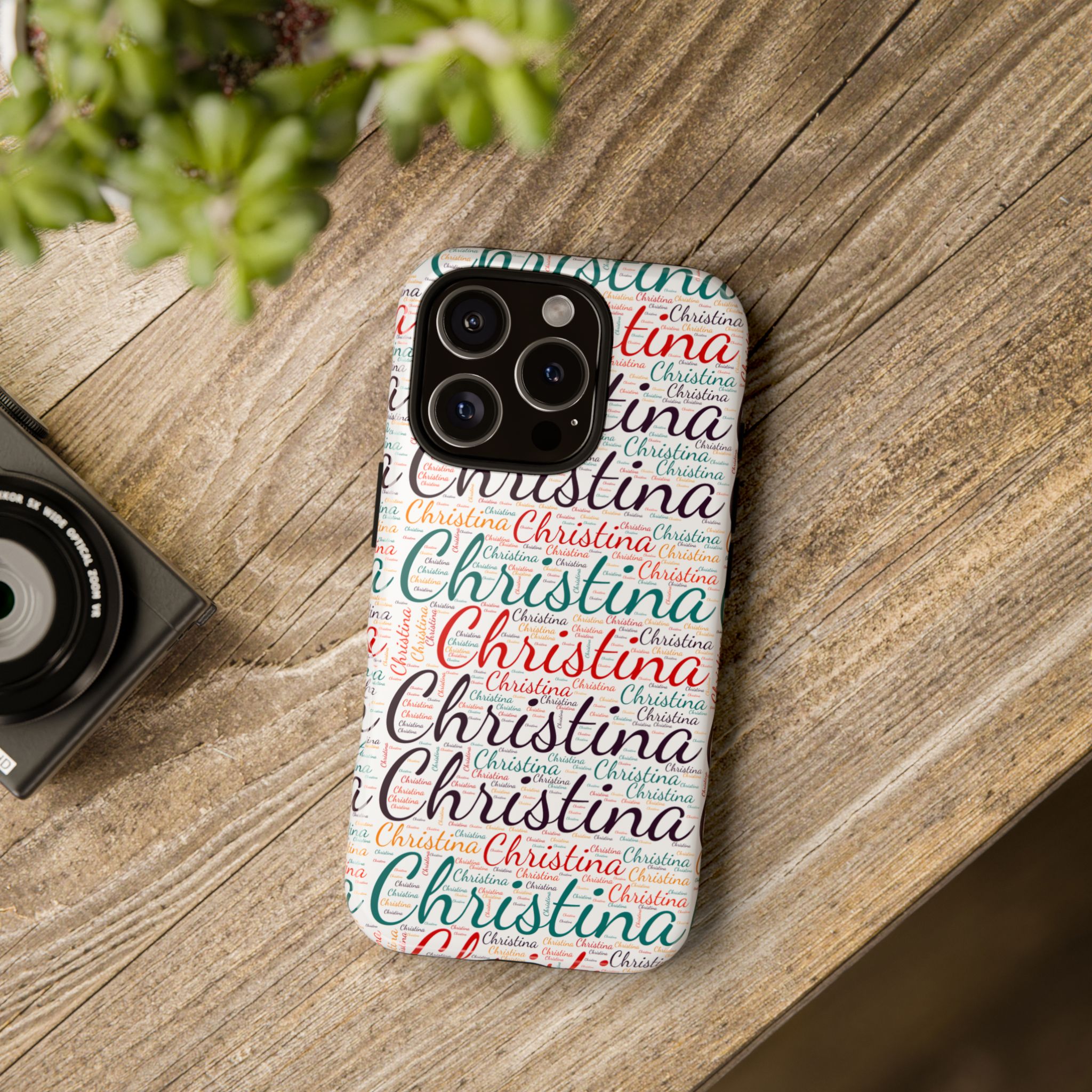 Personalized Script Name Design, Multi-Color : Tough Phone Case - Image 140