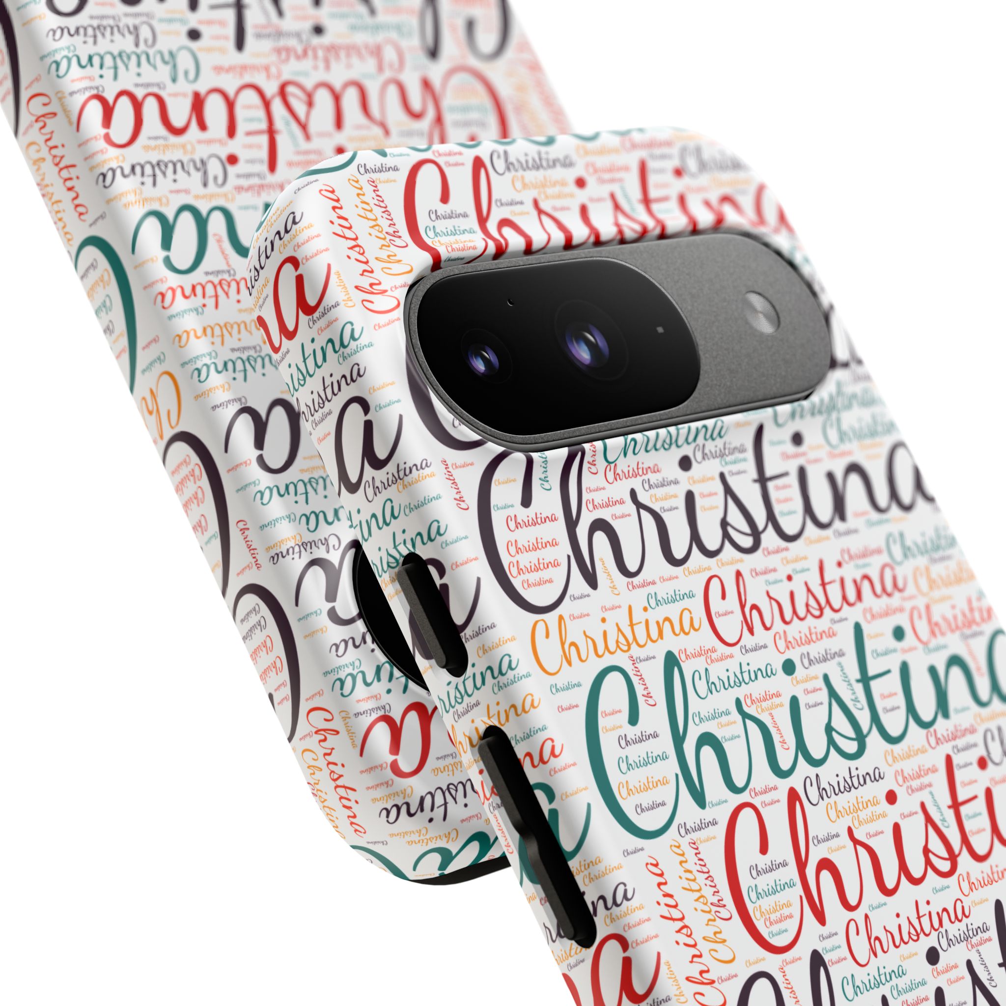 Personalized Script Name Design, Multi-Color : Tough Phone Case - Image 157