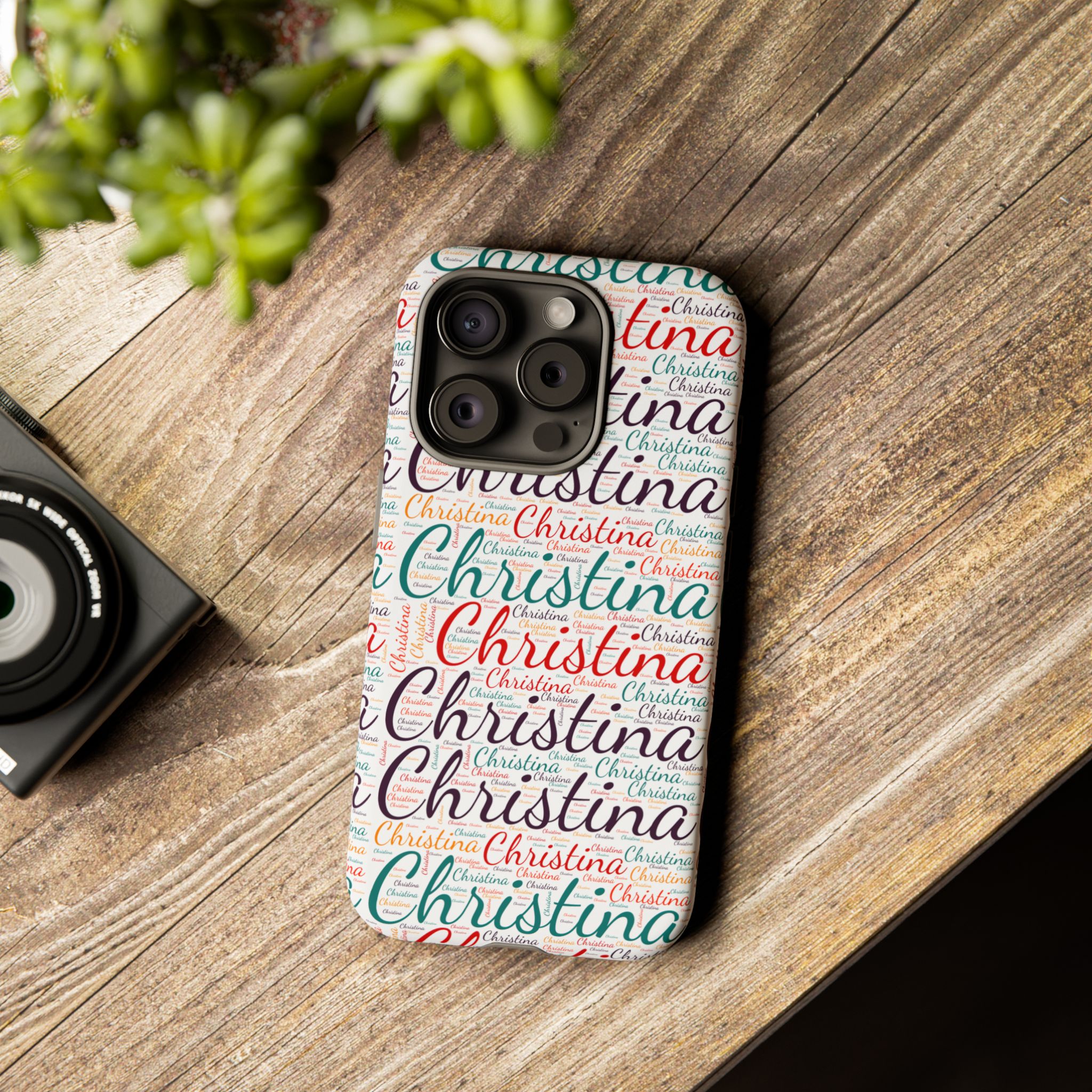 Personalized Script Name Design, Multi-Color : Tough Phone Case - Image 74