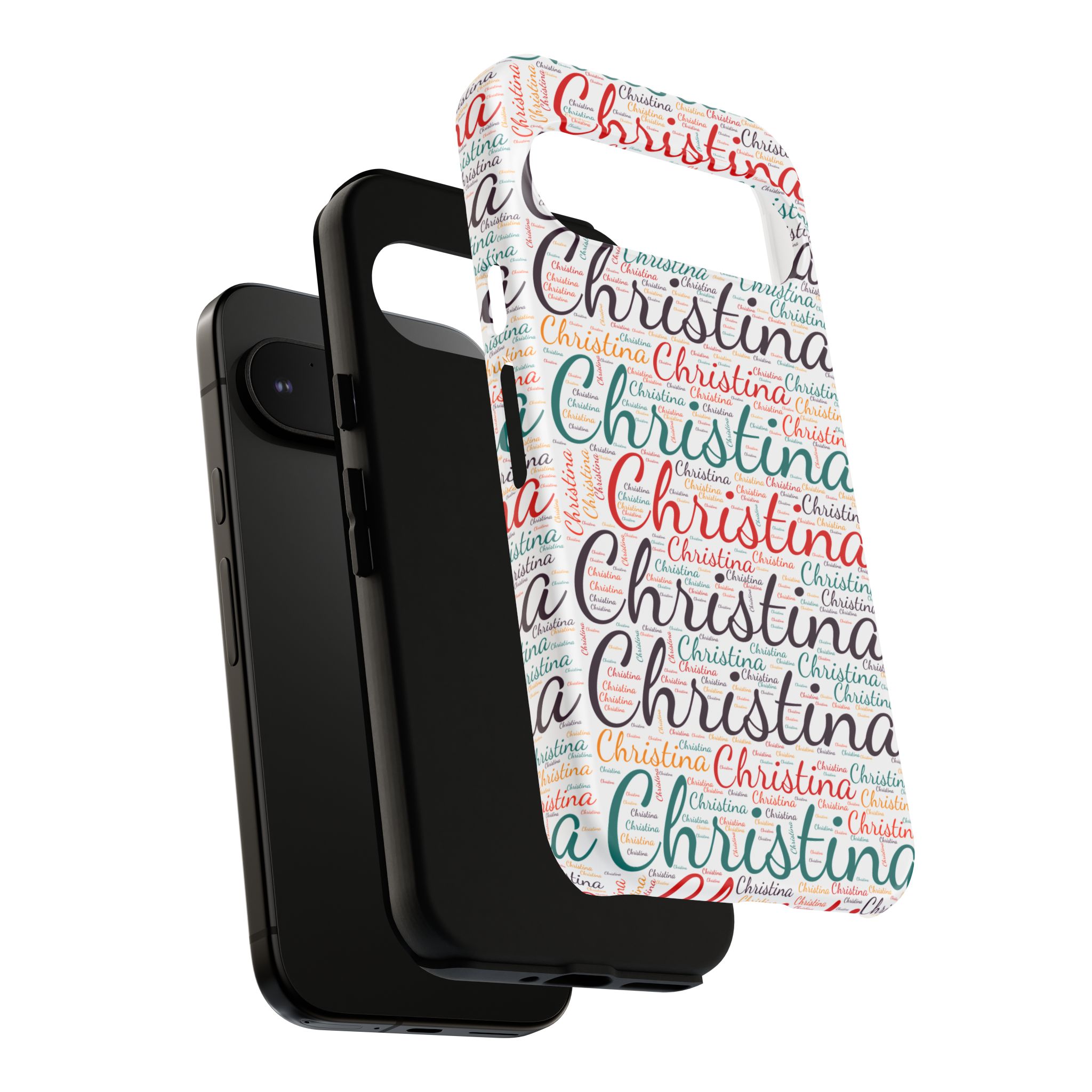 Personalized Script Name Design, Multi-Color : Tough Phone Case - Image 164