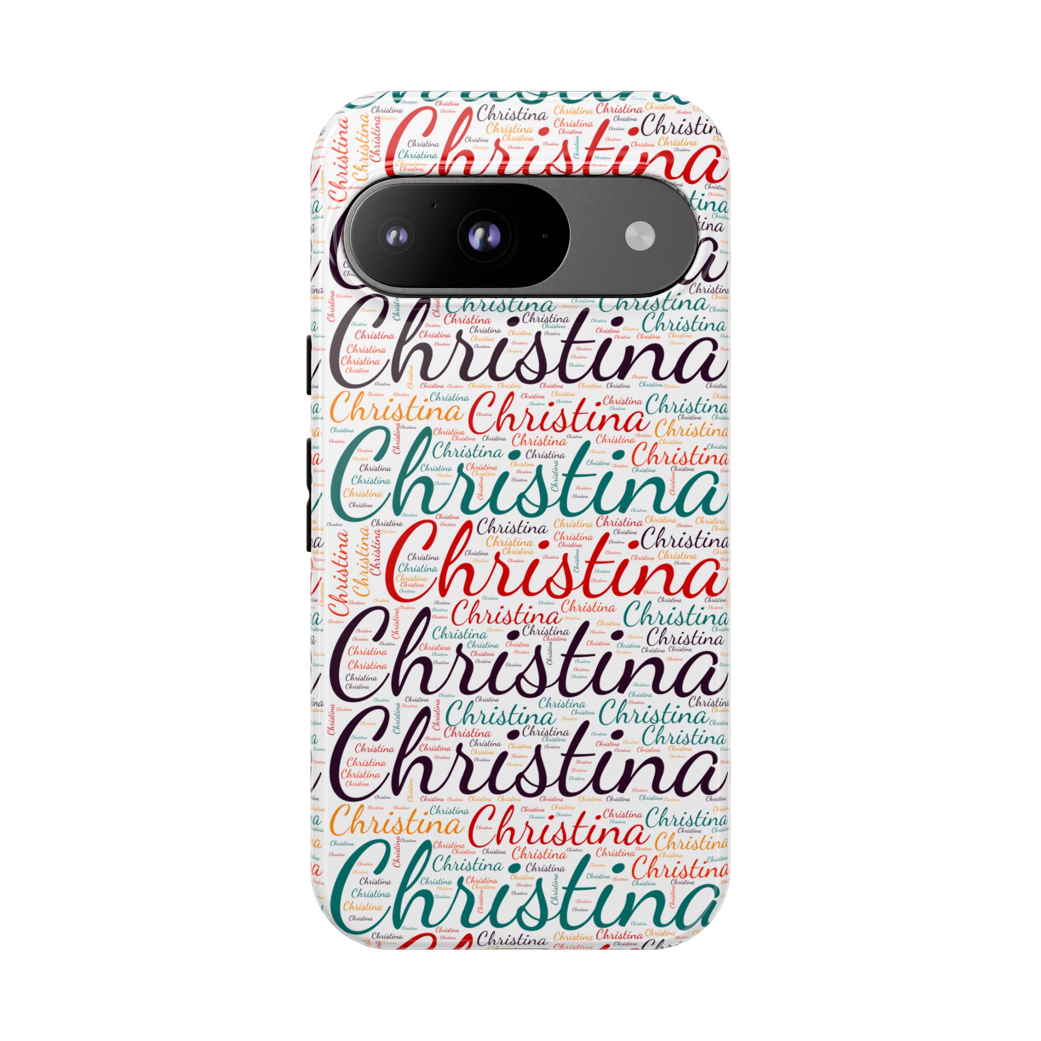 Personalized Script Name Design, Multi-Color : Tough Phone Case - Image 153