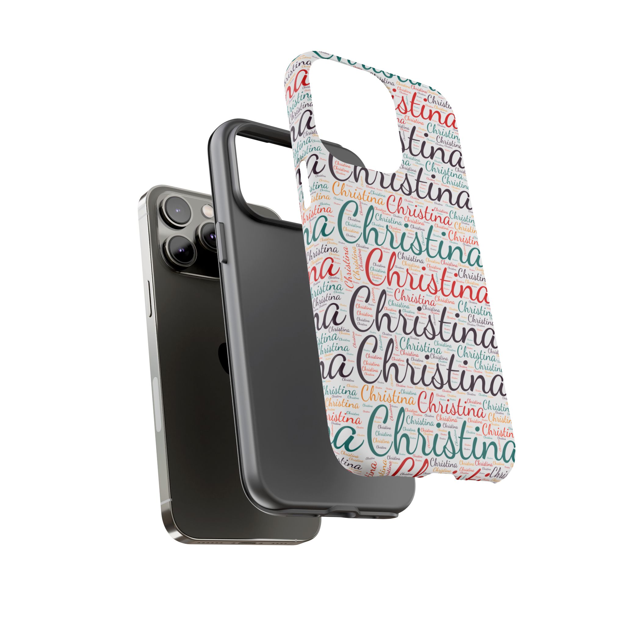 Personalized Script Name Design, Multi-Color : Tough Phone Case - Image 31
