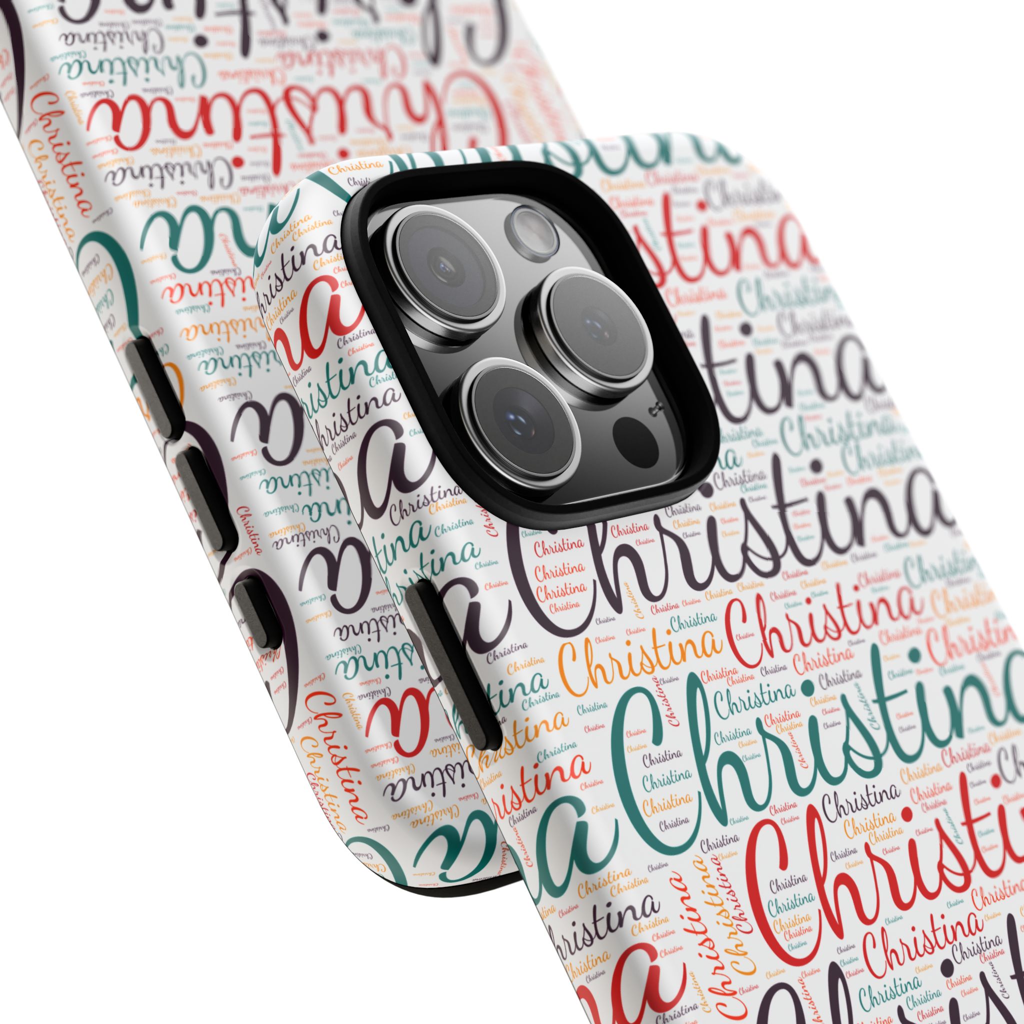 Personalized Script Name Design, Multi-Color : Tough Phone Case - Image 150
